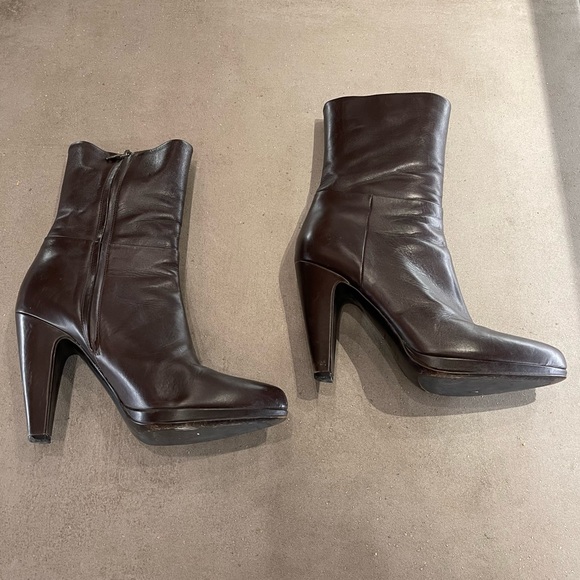 Prada Ankle Boots - Brown - Picture 3 of 8